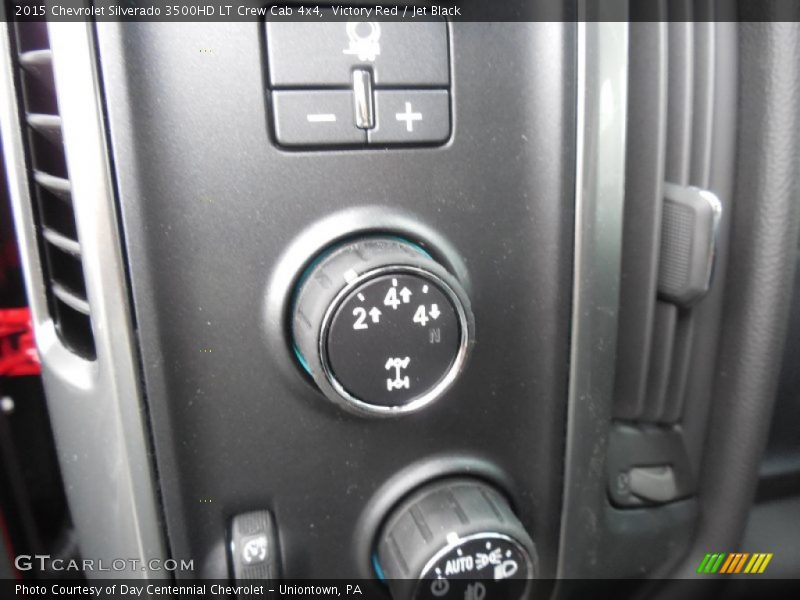Victory Red / Jet Black 2015 Chevrolet Silverado 3500HD LT Crew Cab 4x4