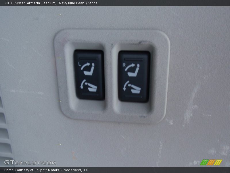 Navy Blue Pearl / Stone 2010 Nissan Armada Titanium