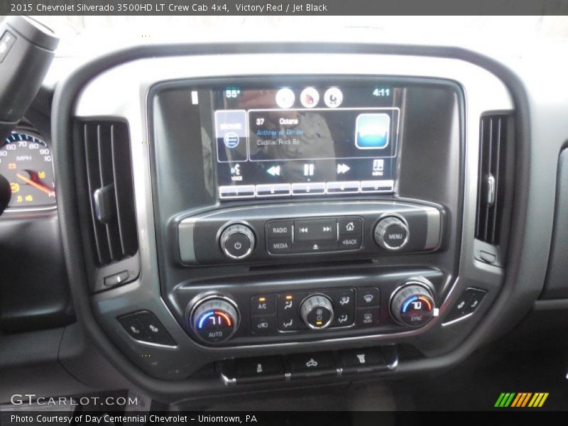 Controls of 2015 Silverado 3500HD LT Crew Cab 4x4