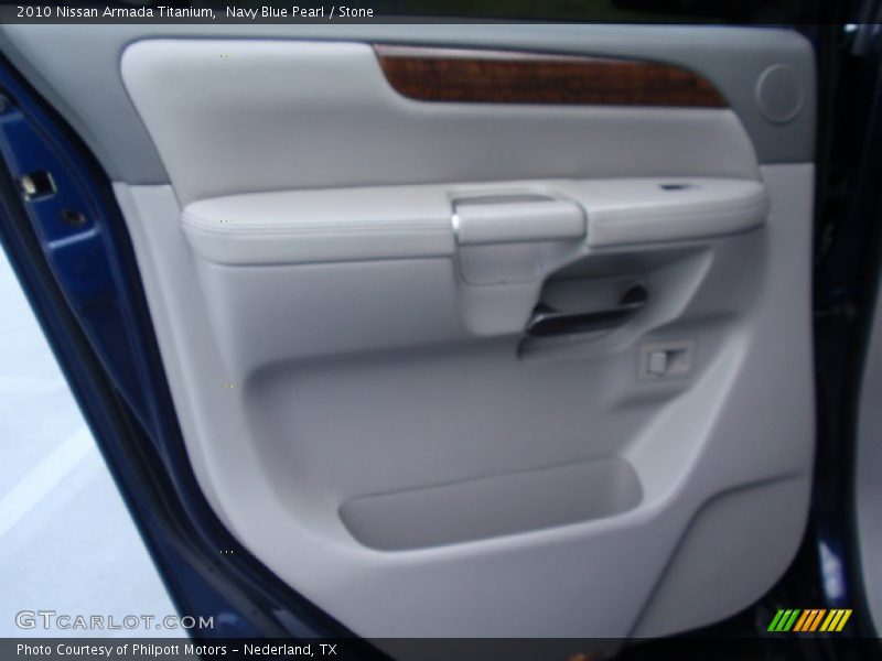 Navy Blue Pearl / Stone 2010 Nissan Armada Titanium