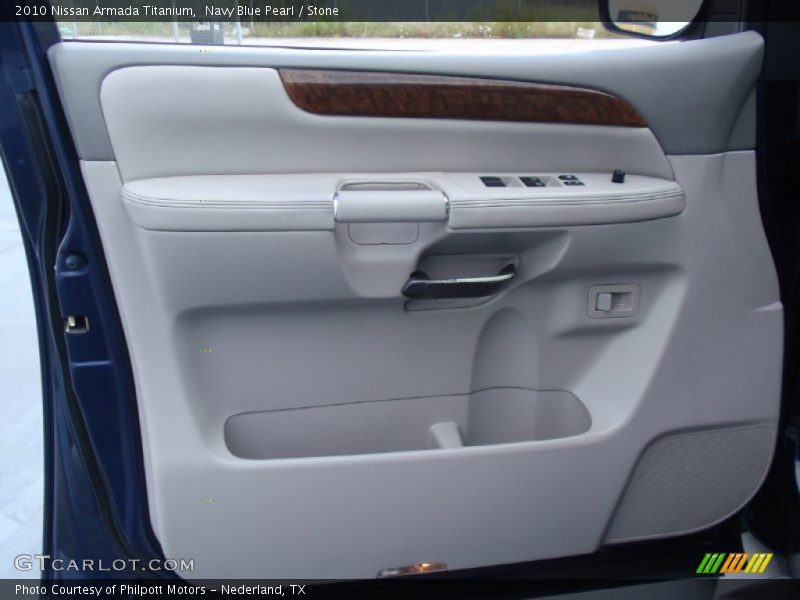 Navy Blue Pearl / Stone 2010 Nissan Armada Titanium