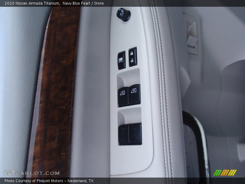 Navy Blue Pearl / Stone 2010 Nissan Armada Titanium