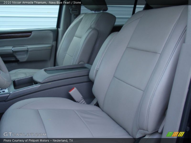 Navy Blue Pearl / Stone 2010 Nissan Armada Titanium