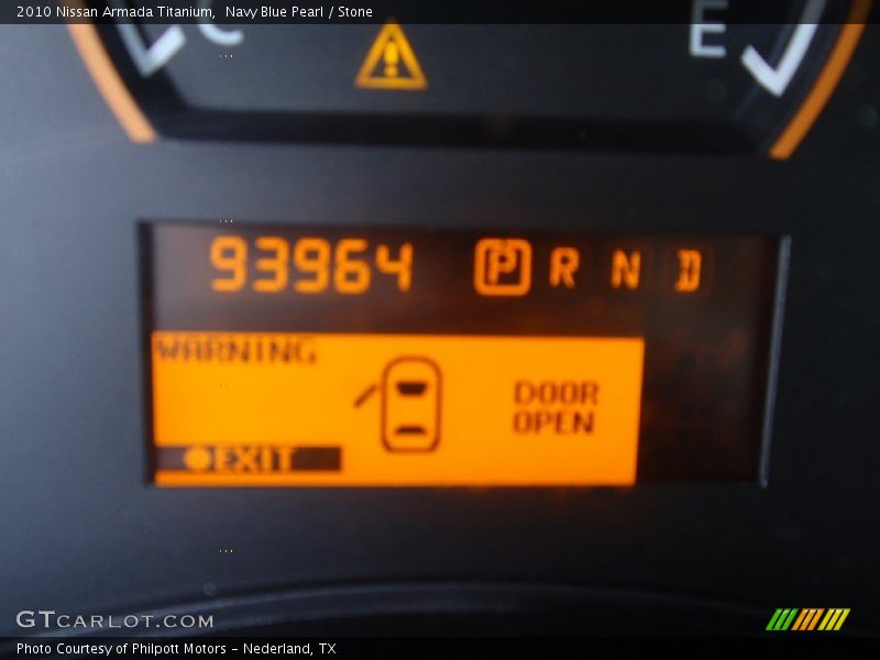 Navy Blue Pearl / Stone 2010 Nissan Armada Titanium