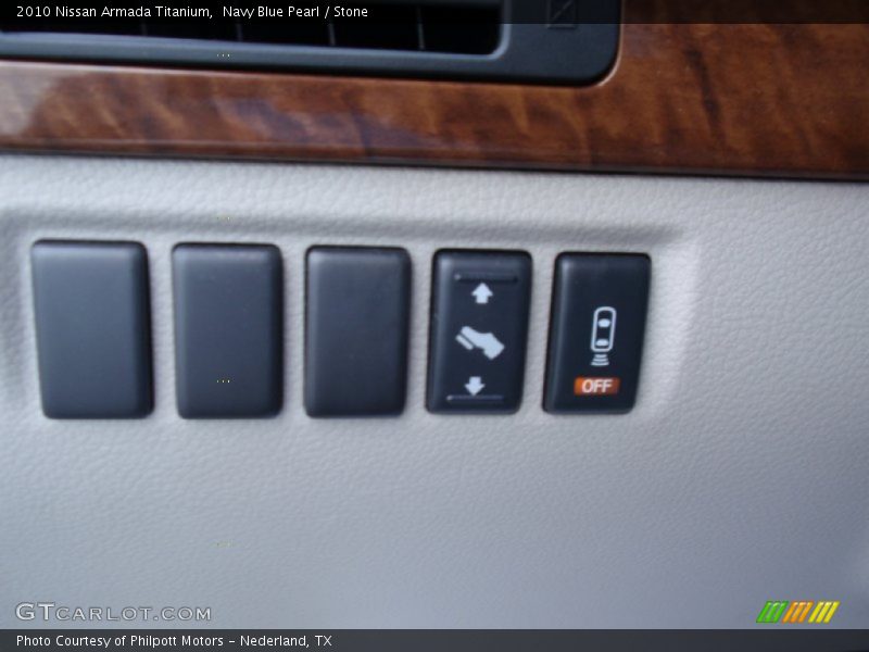 Navy Blue Pearl / Stone 2010 Nissan Armada Titanium