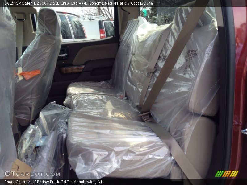 Sonoma Red Metallic / Cocoa/Dune 2015 GMC Sierra 2500HD SLE Crew Cab 4x4