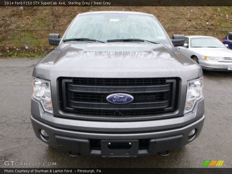 Sterling Grey / Steel Grey 2014 Ford F150 STX SuperCab 4x4