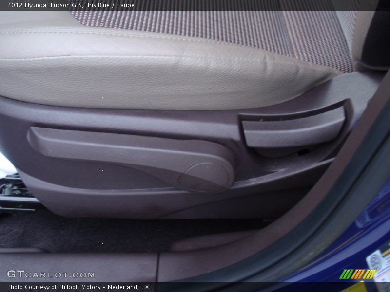 Iris Blue / Taupe 2012 Hyundai Tucson GLS