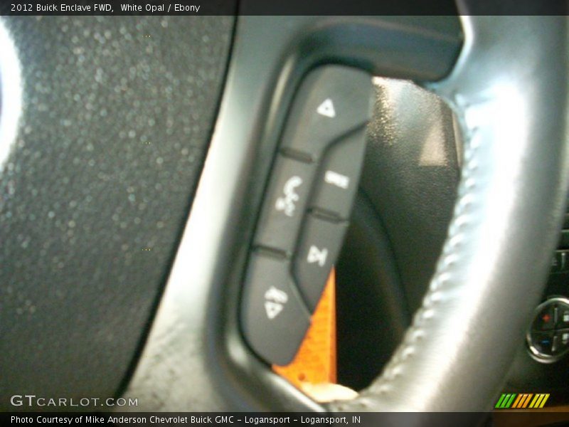 White Opal / Ebony 2012 Buick Enclave FWD