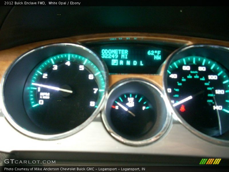 White Opal / Ebony 2012 Buick Enclave FWD