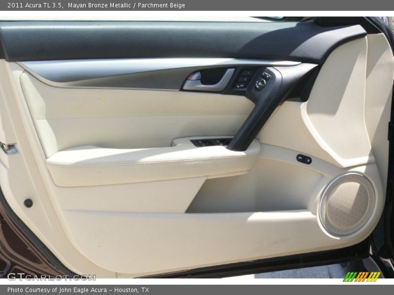 Mayan Bronze Metallic / Parchment Beige 2011 Acura TL 3.5