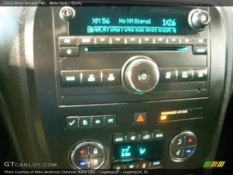 White Opal / Ebony 2012 Buick Enclave FWD
