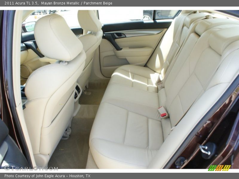 Mayan Bronze Metallic / Parchment Beige 2011 Acura TL 3.5
