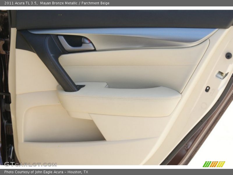 Mayan Bronze Metallic / Parchment Beige 2011 Acura TL 3.5