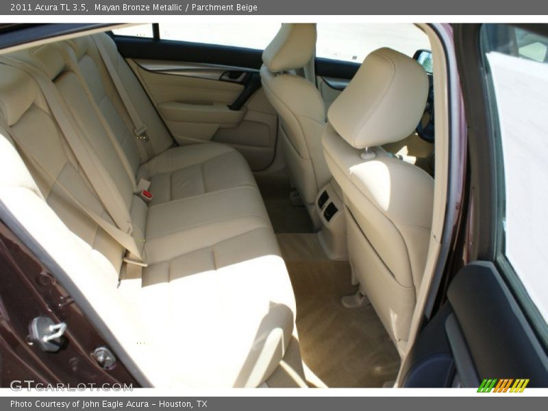 Mayan Bronze Metallic / Parchment Beige 2011 Acura TL 3.5