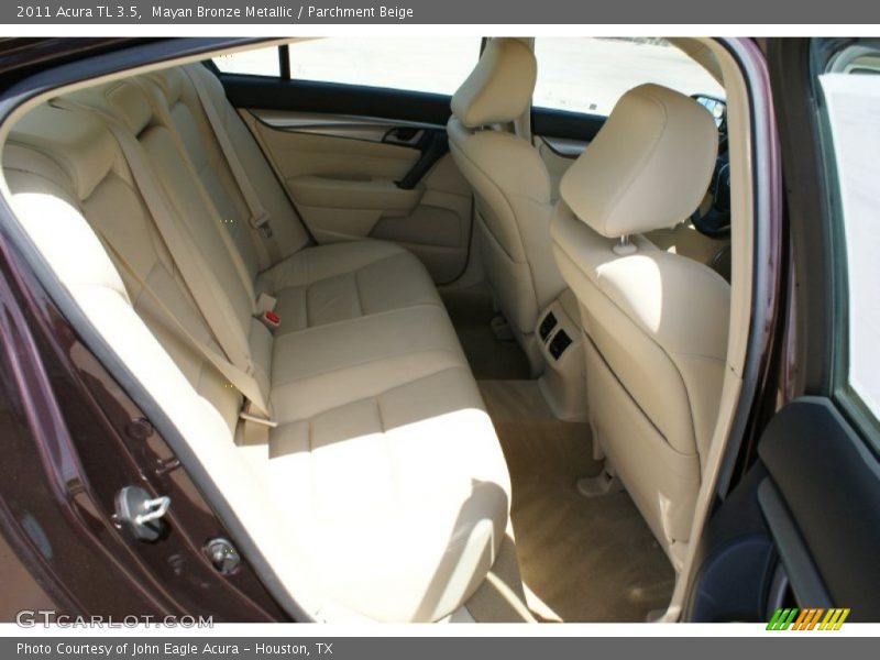 Mayan Bronze Metallic / Parchment Beige 2011 Acura TL 3.5
