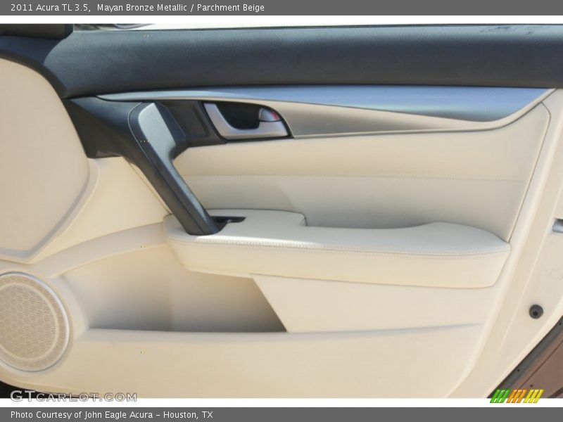 Mayan Bronze Metallic / Parchment Beige 2011 Acura TL 3.5