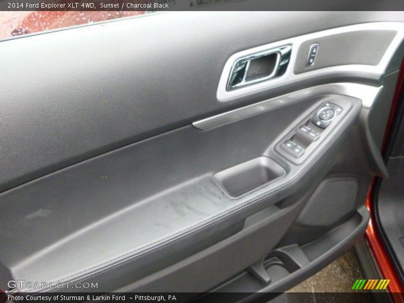 Sunset / Charcoal Black 2014 Ford Explorer XLT 4WD