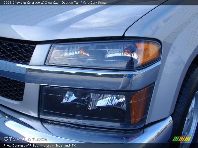 Doeskin Tan / Very Dark Pewter 2005 Chevrolet Colorado LS Crew Cab