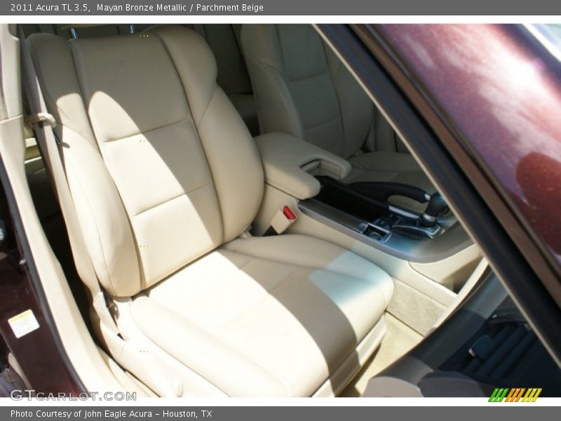 Mayan Bronze Metallic / Parchment Beige 2011 Acura TL 3.5