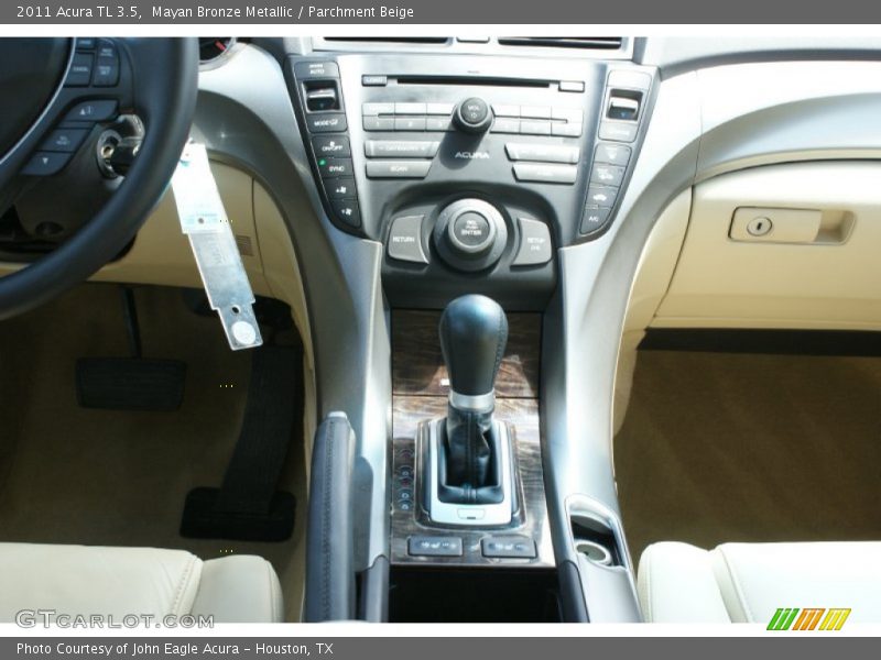 Mayan Bronze Metallic / Parchment Beige 2011 Acura TL 3.5