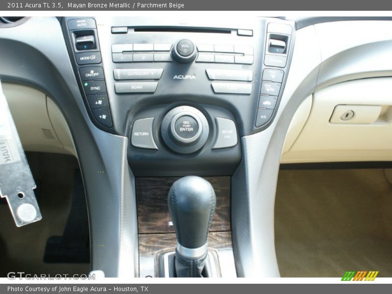 Mayan Bronze Metallic / Parchment Beige 2011 Acura TL 3.5