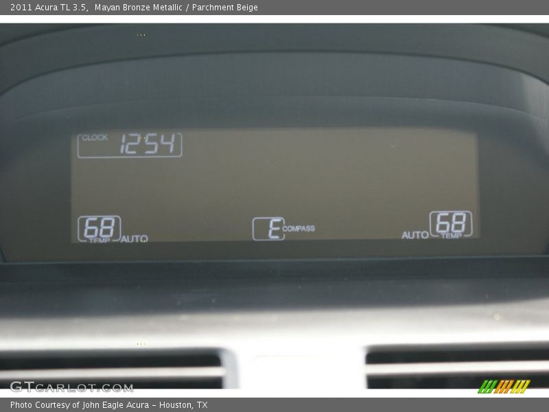 Mayan Bronze Metallic / Parchment Beige 2011 Acura TL 3.5