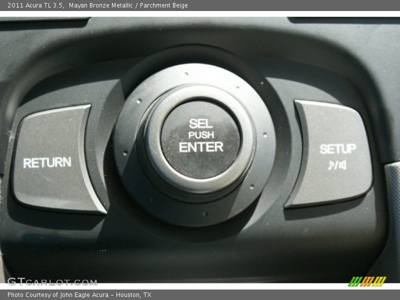 Mayan Bronze Metallic / Parchment Beige 2011 Acura TL 3.5
