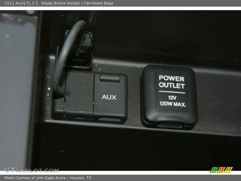 Mayan Bronze Metallic / Parchment Beige 2011 Acura TL 3.5