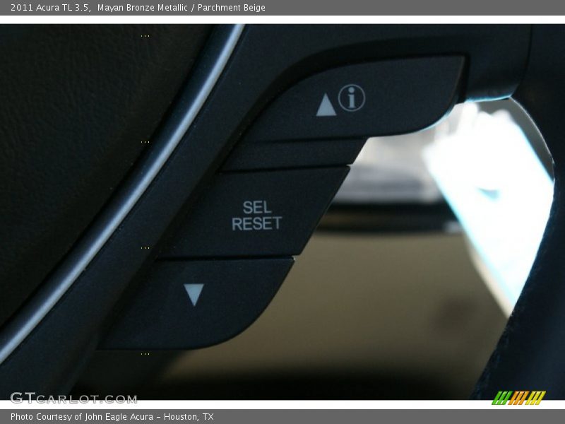 Mayan Bronze Metallic / Parchment Beige 2011 Acura TL 3.5