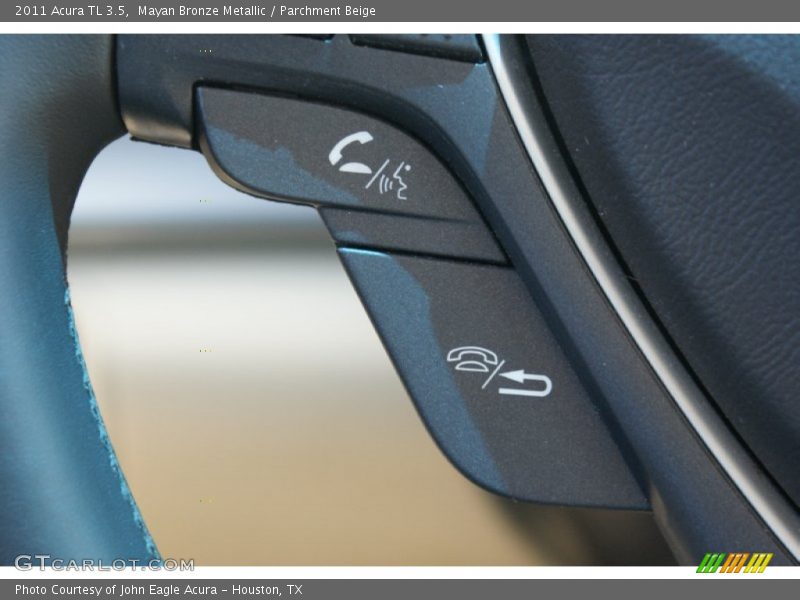 Mayan Bronze Metallic / Parchment Beige 2011 Acura TL 3.5