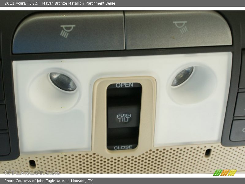 Mayan Bronze Metallic / Parchment Beige 2011 Acura TL 3.5