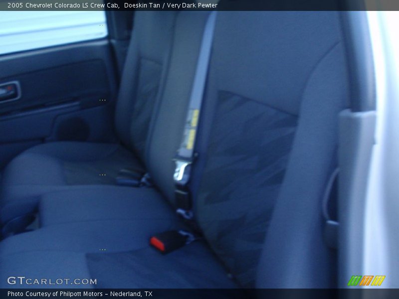 Doeskin Tan / Very Dark Pewter 2005 Chevrolet Colorado LS Crew Cab