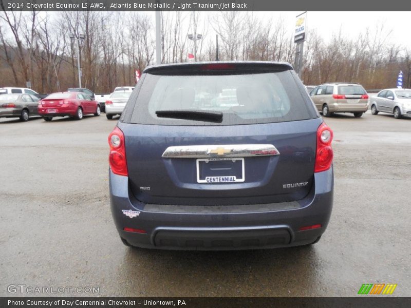 Atlantis Blue Metallic / Light Titanium/Jet Black 2014 Chevrolet Equinox LS AWD