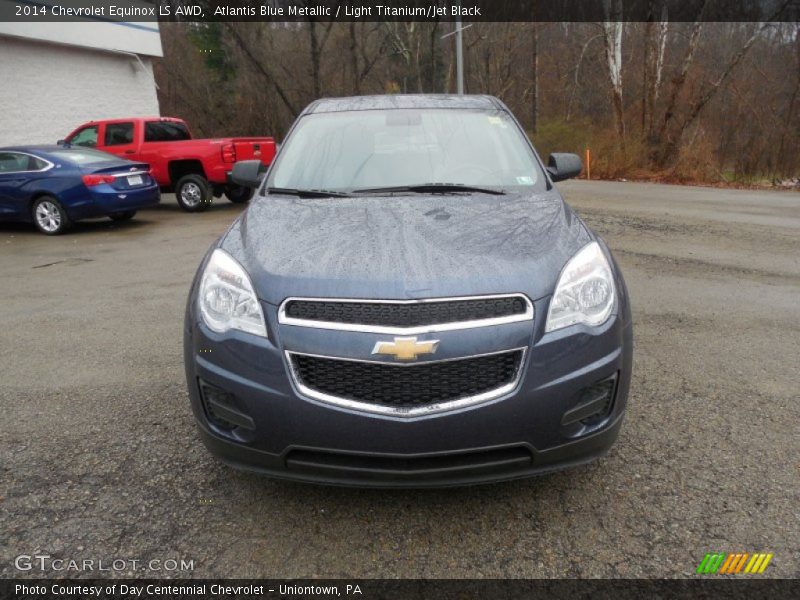 Atlantis Blue Metallic / Light Titanium/Jet Black 2014 Chevrolet Equinox LS AWD