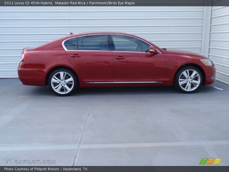 2011 GS 450h Hybrid Matador Red Mica