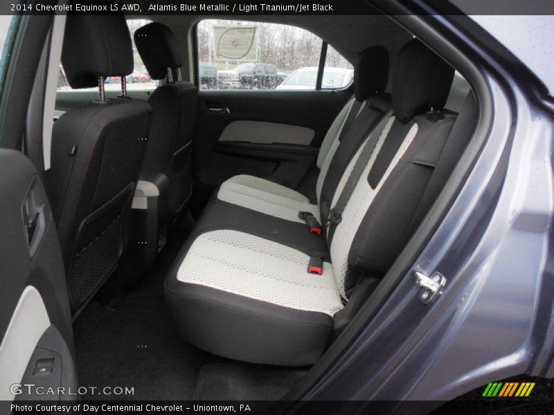 Atlantis Blue Metallic / Light Titanium/Jet Black 2014 Chevrolet Equinox LS AWD