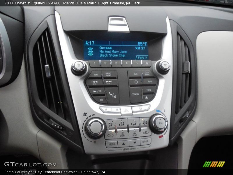 Atlantis Blue Metallic / Light Titanium/Jet Black 2014 Chevrolet Equinox LS AWD