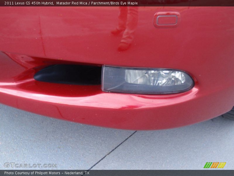 Matador Red Mica / Parchment/Birds Eye Maple 2011 Lexus GS 450h Hybrid