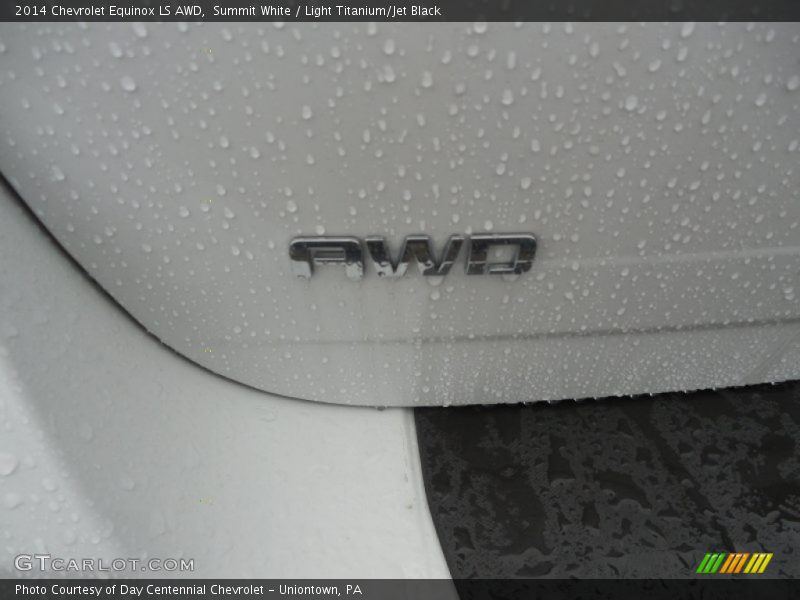 Summit White / Light Titanium/Jet Black 2014 Chevrolet Equinox LS AWD