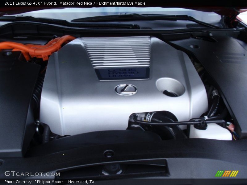 2011 GS 450h Hybrid Engine - 3.5 Liter h DOHC 24-Valve VVT-i V6 Gasoline/Electric Hybrid