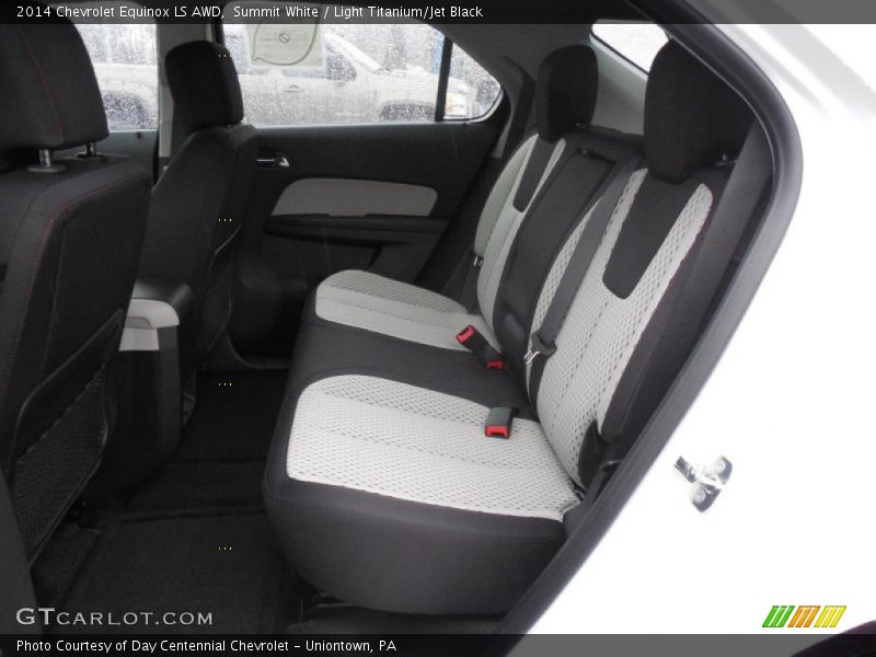 Summit White / Light Titanium/Jet Black 2014 Chevrolet Equinox LS AWD