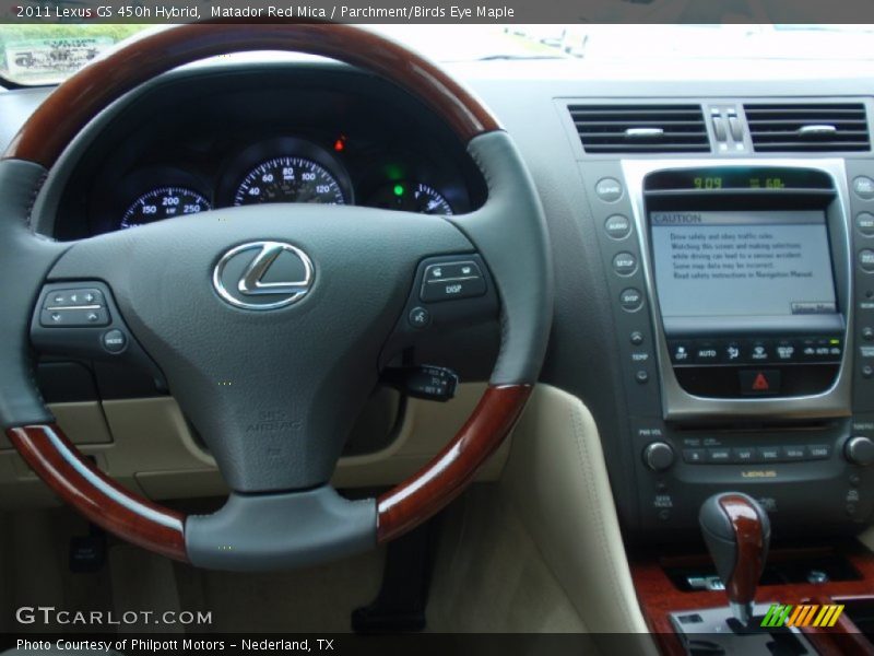  2011 GS 450h Hybrid Steering Wheel