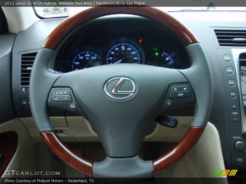  2011 GS 450h Hybrid Steering Wheel