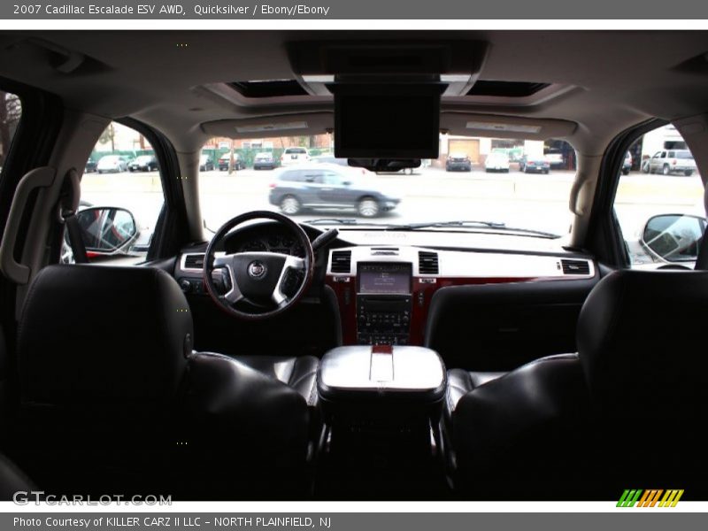 Quicksilver / Ebony/Ebony 2007 Cadillac Escalade ESV AWD