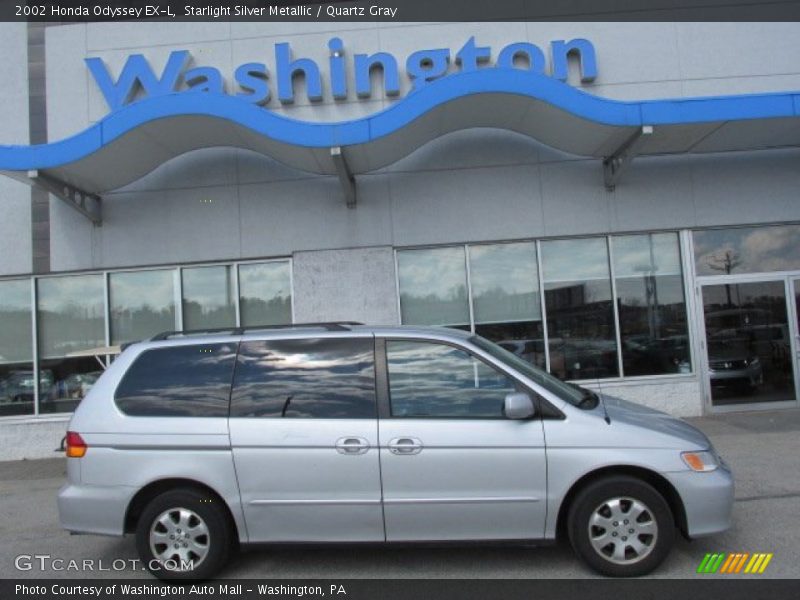 Starlight Silver Metallic / Quartz Gray 2002 Honda Odyssey EX-L
