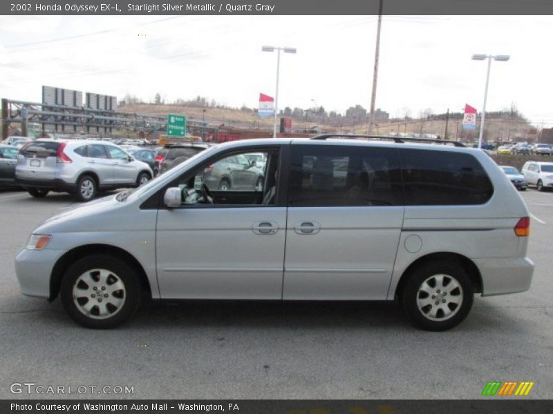 Starlight Silver Metallic / Quartz Gray 2002 Honda Odyssey EX-L