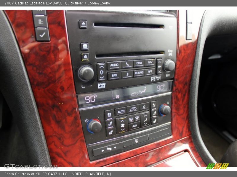 Quicksilver / Ebony/Ebony 2007 Cadillac Escalade ESV AWD