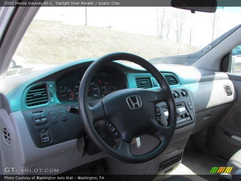 Starlight Silver Metallic / Quartz Gray 2002 Honda Odyssey EX-L