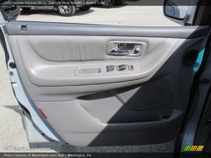 Starlight Silver Metallic / Quartz Gray 2002 Honda Odyssey EX-L